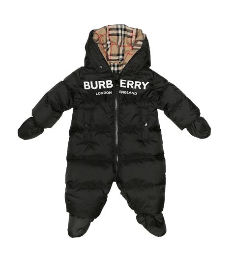 combinaison burberry|Burberry newborn onesies.